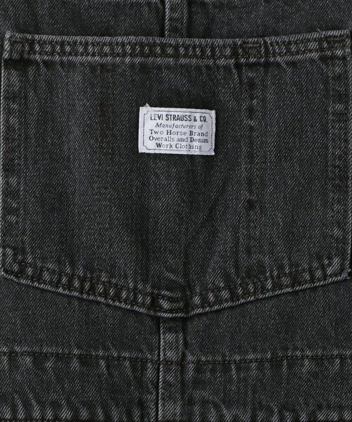 Levi's（リーバイス）の「＜LEVI’S（リーバイス）＞デニムオーバーオール（サロペット/オーバーオール・レディース・ブラック・SMALL）」の8枚目の写真