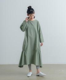 Libra Cue | Libra シャーリングティアードワンピース(ワンピース)