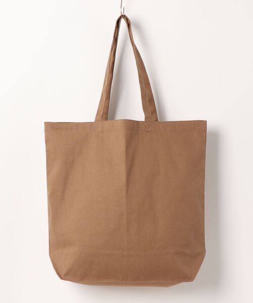 United Athle（ユナイテッドアスレ）の「United Athle/【3サイズ展開】レギュラーキャンバス 無地 トートバッグ（トートバッグ・メンズ・ホワイト/ブラック/ネイビー/ホワイト×ブラック/ホワイト×ネイビー/モカ/オリーブ/テラコッタ/スモークピンク/セージグリーン/エンジ/ナチュラル/ダークネイビー/ダークパープル/インディゴブルー/ライトグレー/ミント/マスタード/レッド/ライトカーキ/ベビーピンク・LARGE/MEDIUM/SMALL）」の7枚目の写真