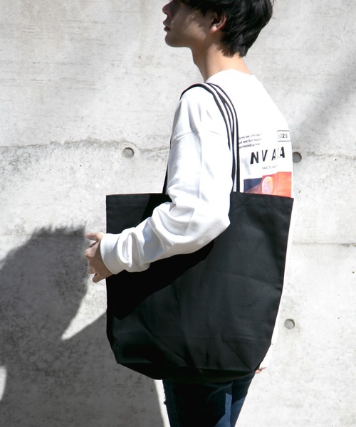 United Athle（ユナイテッドアスレ）の「United Athle/【3サイズ展開】レギュラーキャンバス 無地 トートバッグ（トートバッグ・メンズ・ホワイト/ブラック/ネイビー/ホワイト×ブラック/ホワイト×ネイビー/モカ/オリーブ/テラコッタ/スモークピンク/セージグリーン/エンジ/ナチュラル/ダークネイビー/ダークパープル/インディゴブルー/ライトグレー/ミント/マスタード/レッド/ライトカーキ/ベビーピンク・LARGE/MEDIUM/SMALL）」の22枚目の写真