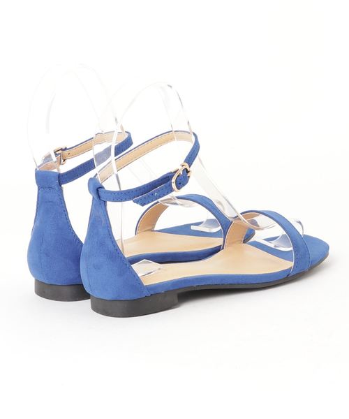 LibertyDoll（リバティードール）の「Liberty Doll / スクエアトゥセパレートストラップサンダル(4031)華奢ストラップサンダル（サンダル・レディース・ベージュ/マスタード/ブルー/ゴールド/レッド/シルバー/オレンジ/ブラック系その他/ネイビー/グレー/ホワイト/ブラック/グリーン/ベージュ系その他/アイボリー/グリーン系その他/オレンジ系その他・S/3L/SS/LL/L/M）」の18枚目の写真