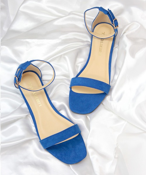 LibertyDoll（リバティードール）の「Liberty Doll / スクエアトゥセパレートストラップサンダル(4031)華奢ストラップサンダル（サンダル・レディース・ベージュ/マスタード/ブルー/ゴールド/レッド/シルバー/オレンジ/ブラック系その他/ネイビー/グレー/ホワイト/ブラック/グリーン/ベージュ系その他/アイボリー/グリーン系その他/オレンジ系その他・S/3L/SS/LL/L/M）」の11枚目の写真