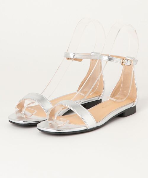 LibertyDoll（リバティードール）の「Liberty Doll / スクエアトゥセパレートストラップサンダル(4031)華奢ストラップサンダル（サンダル・レディース・ベージュ/マスタード/ブルー/ゴールド/レッド/シルバー/オレンジ/ブラック系その他/ネイビー/グレー/ホワイト/ブラック/グリーン/ベージュ系その他/アイボリー/グリーン系その他/オレンジ系その他・S/3L/SS/LL/L/M）」の22枚目の写真