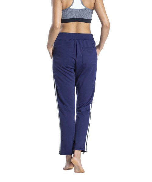 ROXY(ロキシー)の「WAKE UP PANT/ロキシー ボトムス サイドライン ルームウェア・ワンマイルウェアにも(その他パンツ・レディース・ネイビー/ブラック/ベージュ・MEDIUM/SMALL/LARGE)」の4枚目の写真