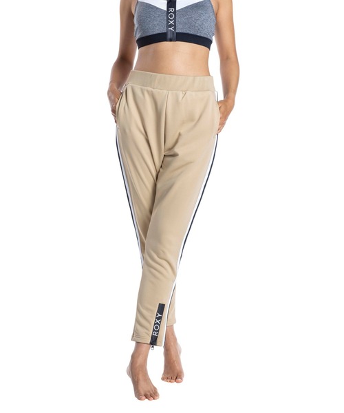 ROXY(ロキシー)の「WAKE UP PANT/ロキシー ボトムス サイドライン ルームウェア・ワンマイルウェアにも(その他パンツ・レディース・ネイビー/ブラック/ベージュ・MEDIUM/SMALL/LARGE)」の8枚目の写真