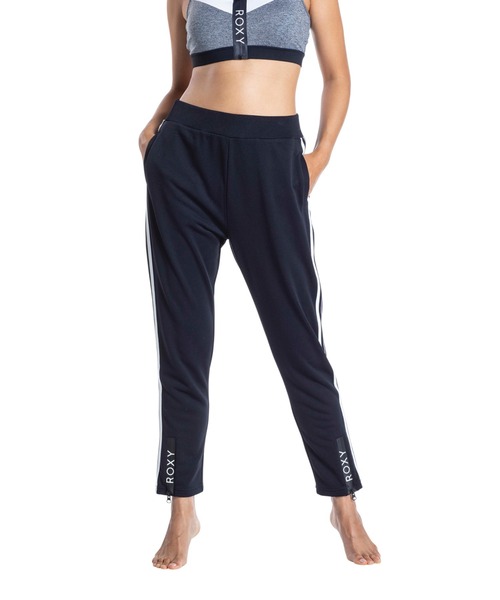 ROXY(ロキシー)の「WAKE UP PANT/ロキシー ボトムス サイドライン ルームウェア・ワンマイルウェアにも(その他パンツ・レディース・ネイビー/ブラック/ベージュ・MEDIUM/SMALL/LARGE)」の6枚目の写真