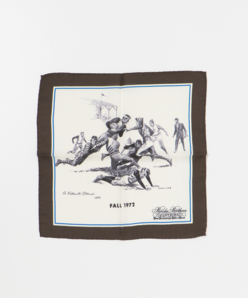 BROOKS BROTHERS（ブルックスブラザーズ）の「BROOKS BROTHERS POCKET SQUARE（ハンカチ/ハンドタオル