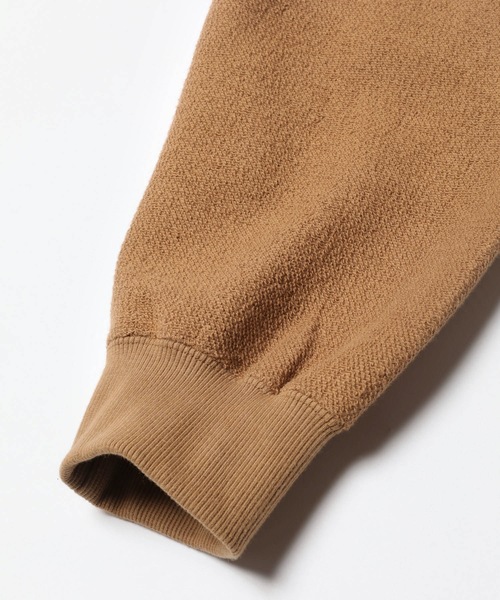 MR.OLIVE(ミスターオリーブ)の「チェンジ スリーブ スウェット /ビックシルエット タートルネック トレーナー(スウェット・メンズ・ブラウン/キャメル/ブラック/オフホワイト・LARGE/MEDIUM/SMALL)」の11枚目の写真