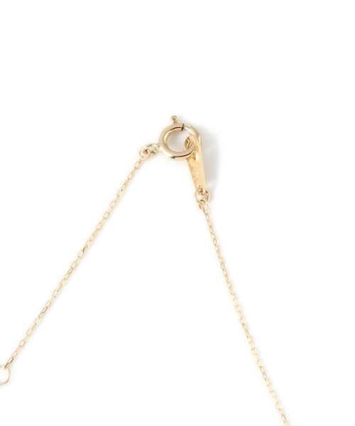 Spick & Span（スピックアンドスパン）の「タンザナイト2*3ペアシェイプネックレス K10（ネックレス・レディース・ゴールド・FREE）」の3枚目の写真