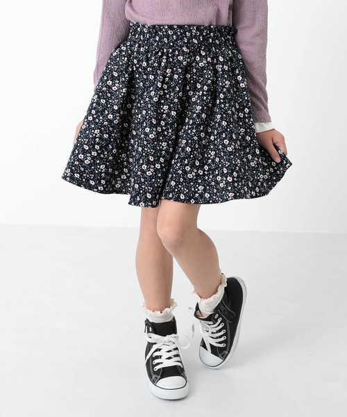 devirock（デビロック）の「ミニ丈ギャザースカッツ（スカート・キッズ・ホワイト/ダークベージュ/モカ/ベージュ/ブルー系その他2/ブルー系その他/グレー系その他/グレー系その他2・90cm/110cm/80ｃｍ/120cm/100cm/150cm/160cm/130cm/140cm/95cm）」の8枚目の写真