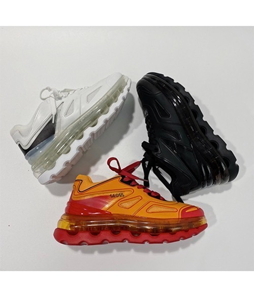 WESTBOY（ウエストボーイ）の「【WB ORIGINALS】Dad Sneaker（スニーカー・メンズ・ホワイト/ブラック/オレンジ・44/41/42/43）」の4枚目の写真