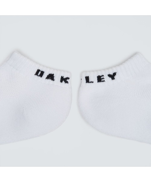 OAKLEY(オークリー)の「オークリー OAKLEY 3P NO SHOW SOCK ソックス/靴下 /3足セット(ソックス/靴下・メンズ・ホワイト・25-27CM/23-25㎝/27-29cm)」の4枚目の写真