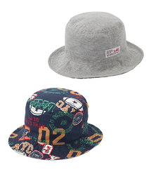 X-girl Stages | REVERSIBLE HAT "COLLEGE PATTERN"(ハット)