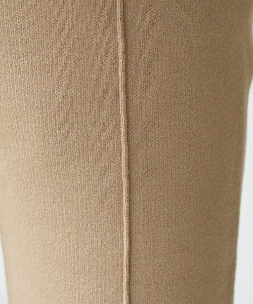 ROPE' PICNIC（ロペピクニック）の「【セットアップ対応】センタースリットニットパンツ（その他パンツ・レディース・ブラック/ベージュ/ブラウン/オリーブ・38）」の10枚目の写真
