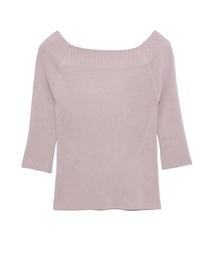 デコルテリブニットプル