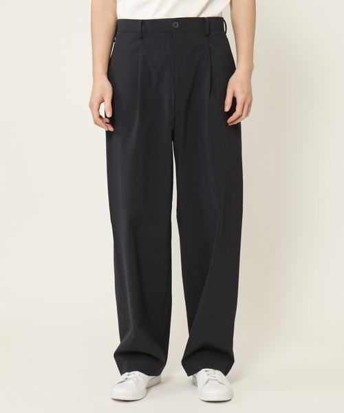 KASHIYAMA（カシヤマ）の「＜ウォッシャブル＞強撥水4WAYストレッチ1タックワイドパンツ（その他パンツ・メンズ・ブラック/ネイビー/ブラウン/カーキ・マルチサイズ）」の13枚目の写真