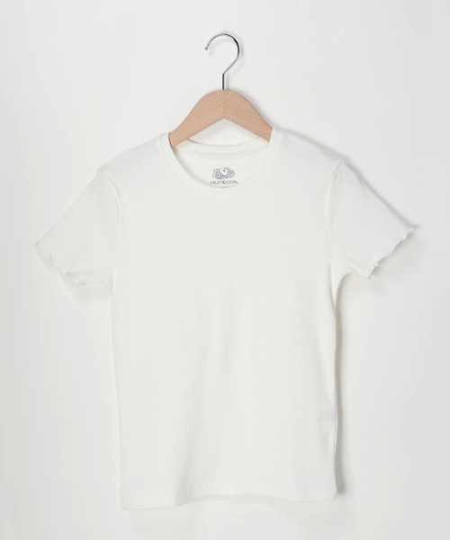 FRUIT OF THE LOOM(フルーツオブザルーム)の「FRUIT OF THE LOOM リブインナーTシャツ(Tシャツ/カットソー・レディース・C/A/B・S/M/L)」の8枚目の写真
