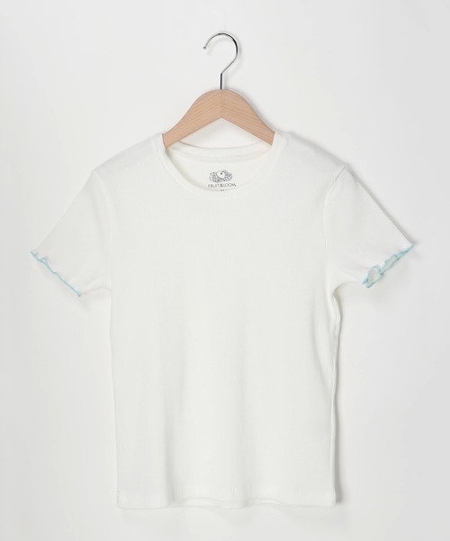 FRUIT OF THE LOOM(フルーツオブザルーム)の「FRUIT OF THE LOOM リブインナーTシャツ(Tシャツ/カットソー・レディース・C/A/B・S/M/L)」の10枚目の写真