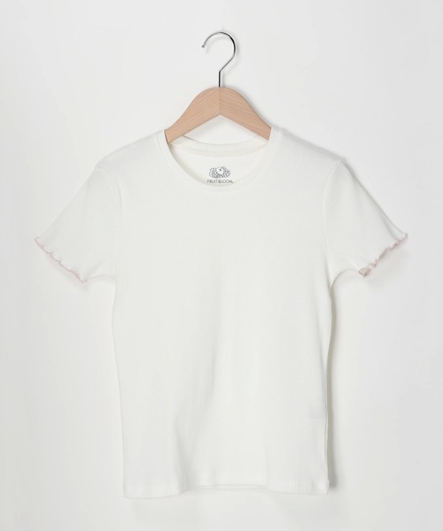 FRUIT OF THE LOOM(フルーツオブザルーム)の「FRUIT OF THE LOOM リブインナーTシャツ(Tシャツ/カットソー・レディース・C/A/B・S/M/L)」の9枚目の写真