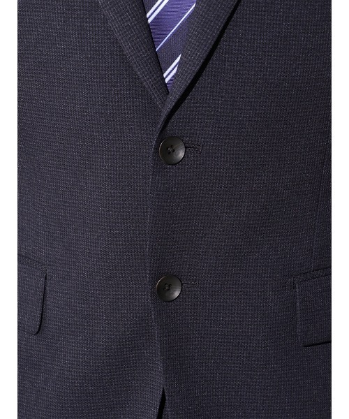 セール Suit 2釦スーツ クラシコ 千鳥格子 ブルー スーツセット スーツセット Perfect Perfect Suit Factory パーフェクトスーツファクトリー のファッション