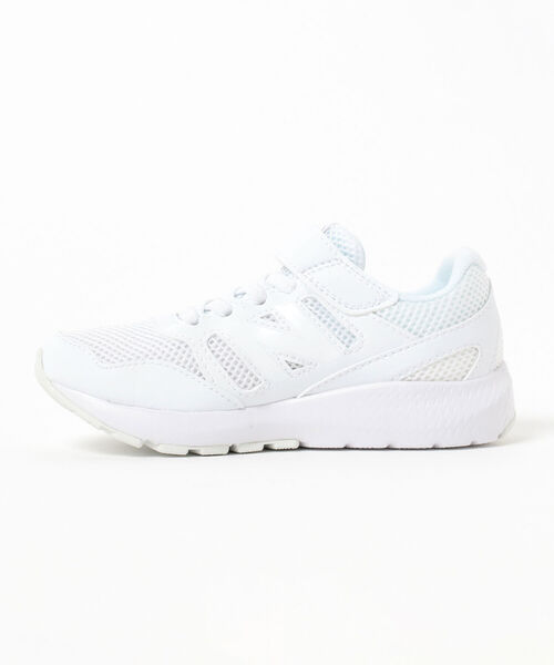 こども ビームス（コドモビームス）の「NEW BALANCE / YT570（17～22cm）（スニーカー・キッズ・ホワイト/ブラック・22/20/18/17/19/21/17.5/18.5/19.5/20.5/21.5）」の3枚目の写真