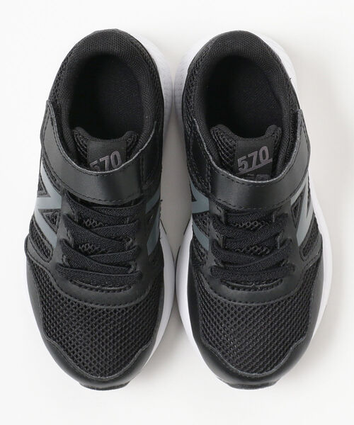 こども ビームス（コドモビームス）の「NEW BALANCE / YT570（17～22cm）（スニーカー・キッズ・ホワイト/ブラック・22/20/18/17/19/21/17.5/18.5/19.5/20.5/21.5）」の11枚目の写真
