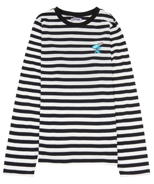 PUNYUS(プニュズ)の「ワンポイントボーダーロンT(Tシャツ/カットソー・レディース・その他1/その他2・4/2/1/3)」の9枚目の写真