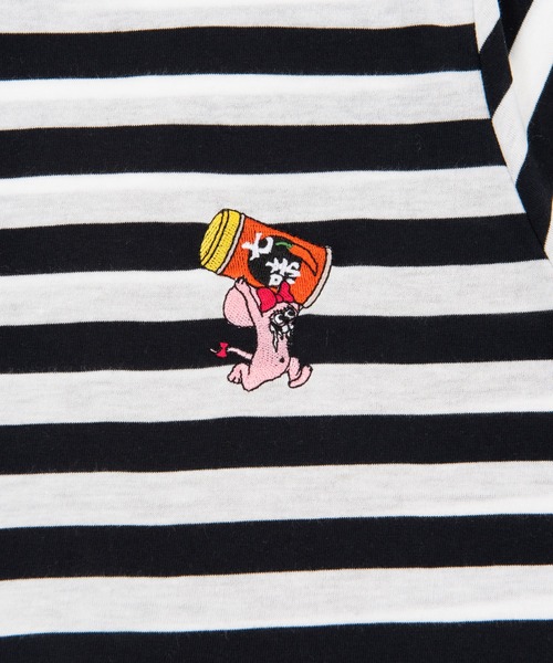 PUNYUS(プニュズ)の「ワンポイントボーダーロンT(Tシャツ/カットソー・レディース・その他1/その他2・4/2/1/3)」の3枚目の写真