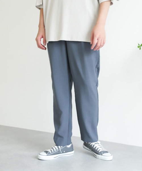 SENSE OF PLACE by URBAN RESEARCH（センスオブプレイスバイアーバンリサーチ）の「リネンライクテーパードパンツ（その他パンツ・メンズ・ブラウン/アイボリー/チャコールグレー/ミント/ブルー・MEDIUM/LARGE）」の7枚目の写真