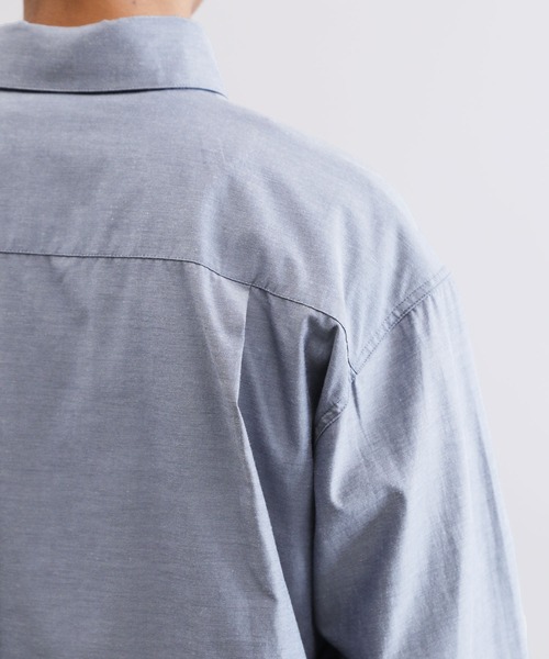 Air Tokyo(エアートウキョー)の「2WAY 仕様 レギュラー & バンドカラー シャツ(シャツ/ブラウス・メンズ・ネイビー・MEDIUM/LARGE)」の15枚目の写真