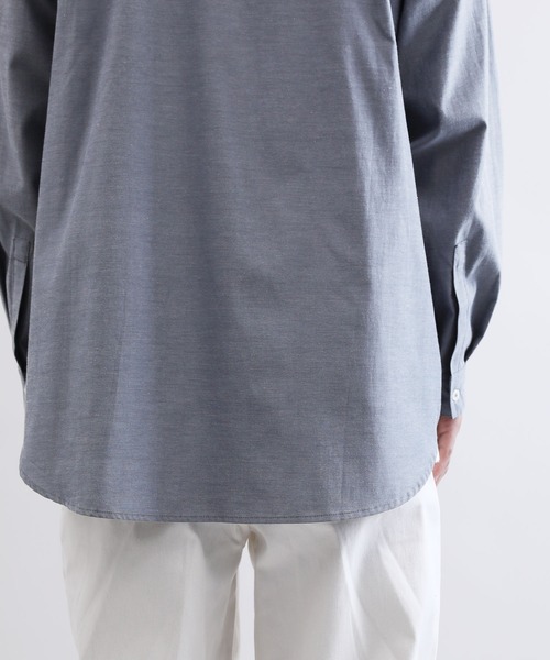 Air Tokyo(エアートウキョー)の「2WAY 仕様 レギュラー & バンドカラー シャツ(シャツ/ブラウス・メンズ・ネイビー・MEDIUM/LARGE)」の16枚目の写真