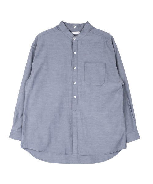 Air Tokyo(エアートウキョー)の「2WAY 仕様 レギュラー & バンドカラー シャツ(シャツ/ブラウス・メンズ・ネイビー・MEDIUM/LARGE)」の6枚目の写真