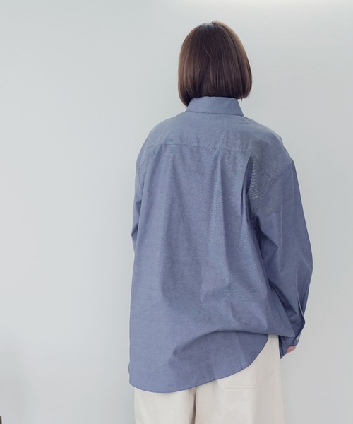 Air Tokyo(エアートウキョー)の「2WAY 仕様 レギュラー & バンドカラー シャツ(シャツ/ブラウス・メンズ・ネイビー・MEDIUM/LARGE)」の18枚目の写真