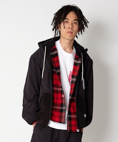 BEDWIN & THE HEARTBREAKERS(ベドウィン アンド ザ ハートブレイカーズ)の「L/S TRACK JACKET "APOLLO"(ナイロンジャケット・メンズ・オリーブ/ブラウン/ブラック・LARGE/MEDIUM/X-LARGE)」の2枚目の写真