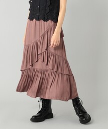 イレギュラーティアードスカート