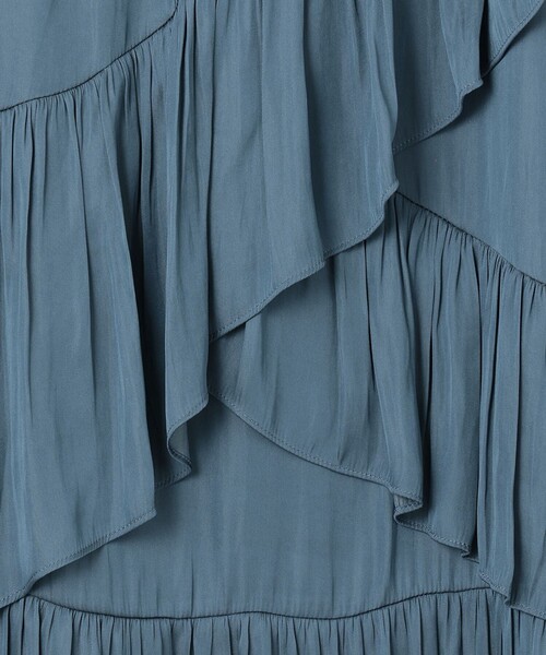 GRACE CONTINENTAL（グレースコンチネンタル）の「イレギュラーティアードスカート（スカート・レディース・ピンク/ブルー・38/36）」の13枚目の写真