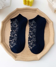 「kakko」 | レディース レースシースルー ショートソックス靴下(ソックス/靴下)