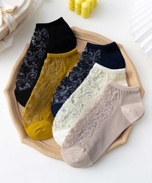 「kakko」(カッコ)の「レディース レースシースルー ショートソックス靴下(ソックス/靴下・レディース・A/B/C/D/E・FREE)」の20枚目の写真