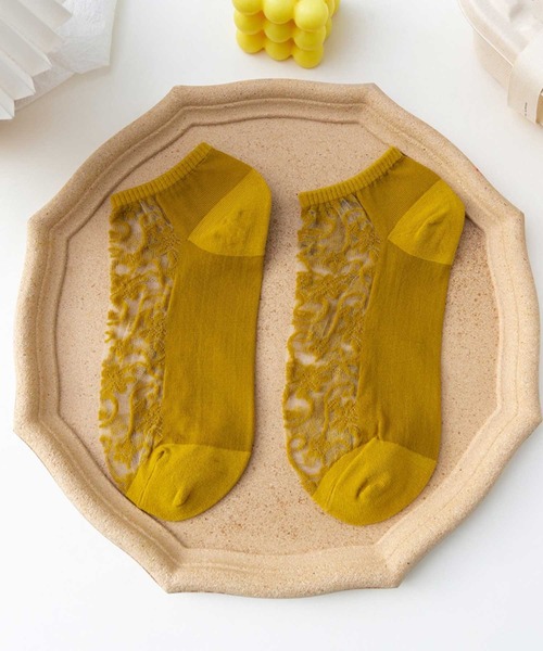 「kakko」(カッコ)の「レディース レースシースルー ショートソックス靴下(ソックス/靴下・レディース・A/B/C/D/E・FREE)」の14枚目の写真