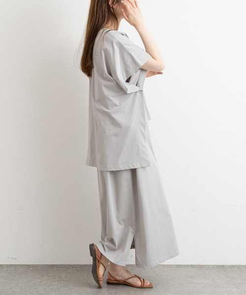 PUAL CE CIN（ピュアルセシン）の「【Du noir・WEB限定】3WAYシルケットワンピース（ワンピース・レディース・ホワイト/ブラック/グレー・FREE）」の22枚目の写真