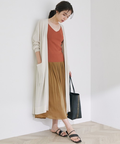 ROPE'（ロペ）の「スクエアトングサンダル（サンダル・レディース・ダークブラウン/イエロー/キャメル・36.5/37.5/35.5）」の11枚目の写真