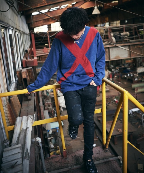glamb（グラム）の「Paraffin coat unplugged denim