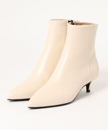 FABIO RUSCONI | FABIO RUSCONI(ファビオ ルスコーニ)/ポインテッドトゥ ローヒール ショートブーツ(ブーツ)