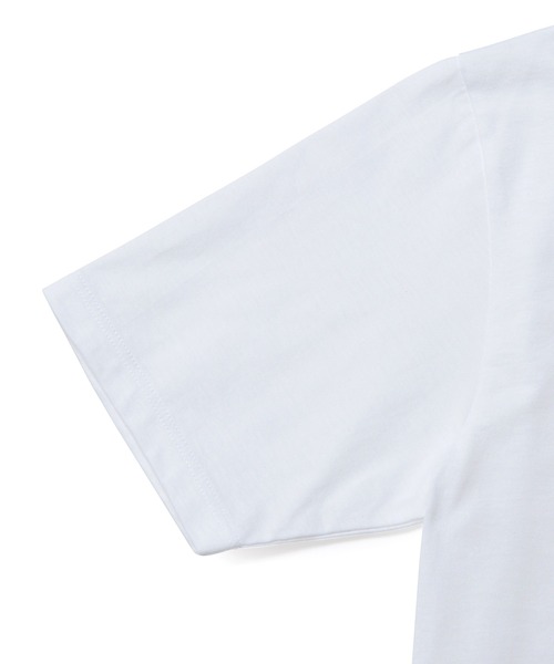 agnes b.(アニエスベー)の「【agnes b. pour ADAM ET ROPE'】BOX LOGO T-SHIRT(Tシャツ/カットソー・レディース・ホワイト/ブラック・M)」の7枚目の写真