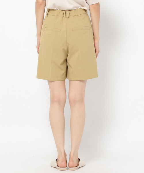 mysty woman（ミスティウーマン）の「センタープレスショートパンツ 958780（その他パンツ・レディース・イエロー/アイボリー/モカ・FREE）」の13枚目の写真