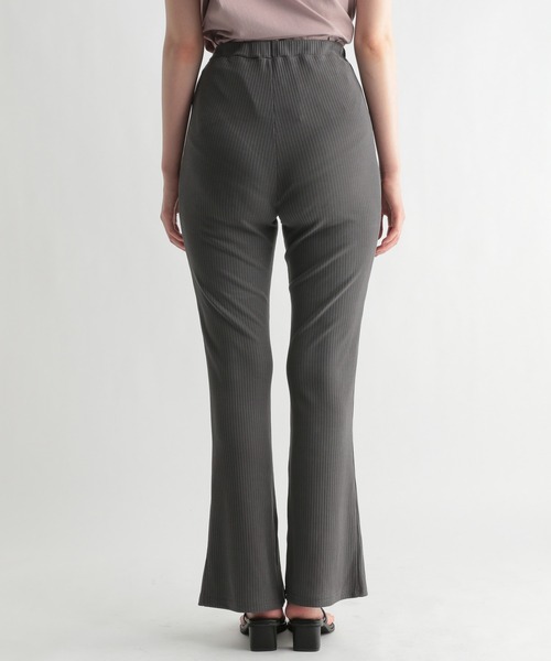 Andemiu（アンデミュウ）の「カットリブパンツ954696（その他パンツ・レディース・イエロー/グレー・FREE）」の7枚目の写真