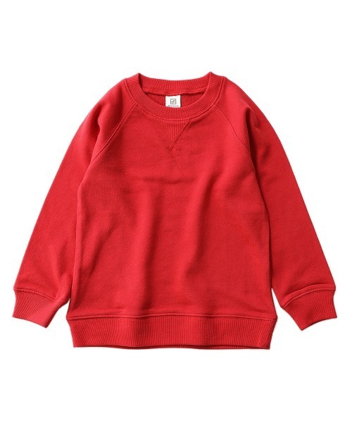 devirock(デビロック)の「無地スウェットトレーナー(スウェット・キッズ・ベージュ/ライトブラウン/杢グレー/モカ/スモークピンク/ラベンダー/ブラック/ブルーグレー/オートミール/マスタード/レッド/グリーン/パープル系その他/イエロー/ダークグリーン/カーキ・140cm/150cm/80cm/90cm/160cm/130cm/110cm/100cm/120cm)」の17枚目の写真