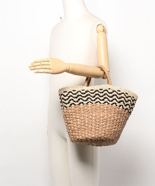 Liberty Bell(リバティーベル)の「Liberty Bell / Basket Bag(かごバッグ・レディース・ベージュ・FREE)」の5枚目の写真