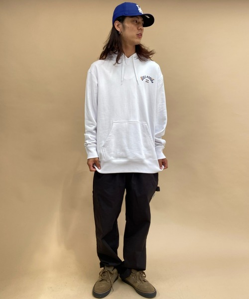 BILLABONG(ビラボン)の「BILLABONG/ビラボン 裏起毛 バックプリントパーカー BB012-013(パーカー・メンズ・ブラック/ホワイト・XL/M/L)」の14枚目の写真