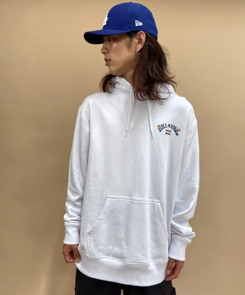 BILLABONG(ビラボン)の「BILLABONG/ビラボン 裏起毛 バックプリントパーカー BB012-013(パーカー・メンズ・ブラック/ホワイト・XL/M/L)」の5枚目の写真